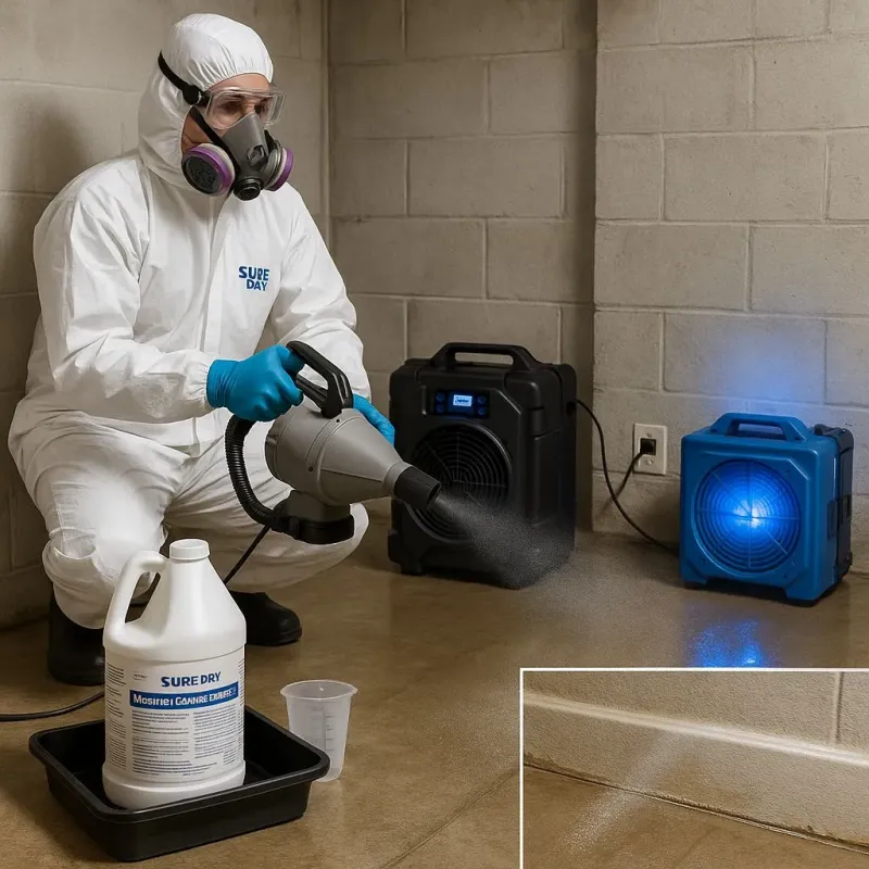 Sanitization and Odor Removal process in Granville, NY