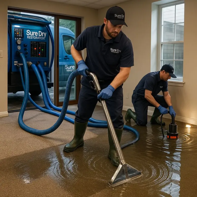 Water Extraction and Removal process in Granville, NY